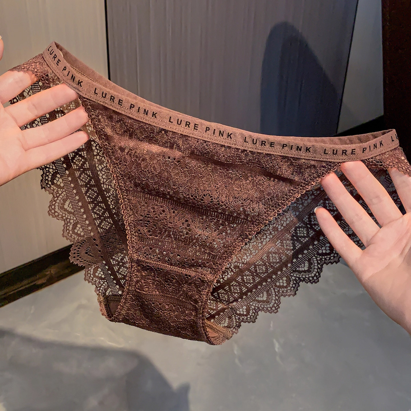 琥珀流光系~蕾丝性感纯欲风低腰内裤女爆款镂空高开叉女士三角裤~,女士内衣/男士内衣/家居服,女三角裤,淘宝优惠券,粉丝福利购,淘宝优惠卷