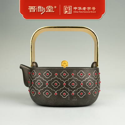 晋韵堂泽州铁器铸铁壶万华壶