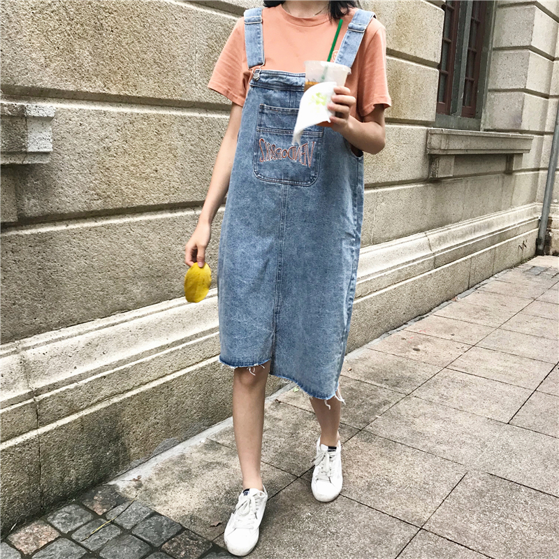 Á¬ÒÂȹ2018пîÏÄ×°º«°æÐÝÏаٴîпî´ÌÐå¿Ú´üÅ£×б³´øÈ¹Ñ§ÉúÅ®×°