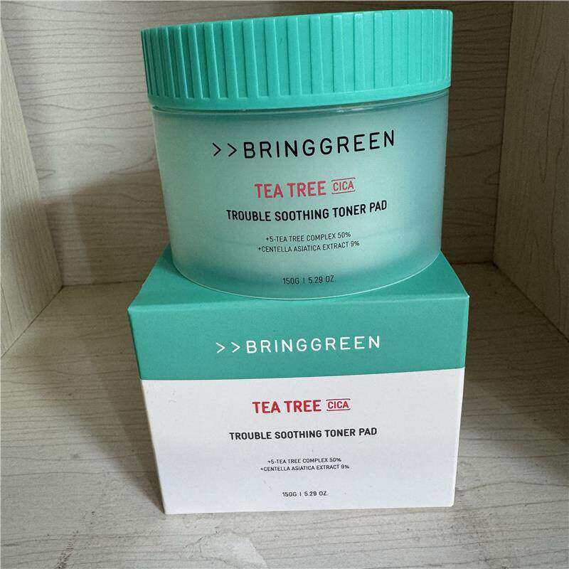 日本委托代买BRING GREEN芭兰歌林茶树积雪草棉片保湿舒缓静肌肤