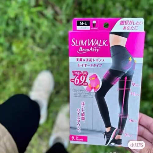 日本委托代买Slimwalk/丝翎鲨鱼裤压力裤袜纤运动紧身中高腰提臀