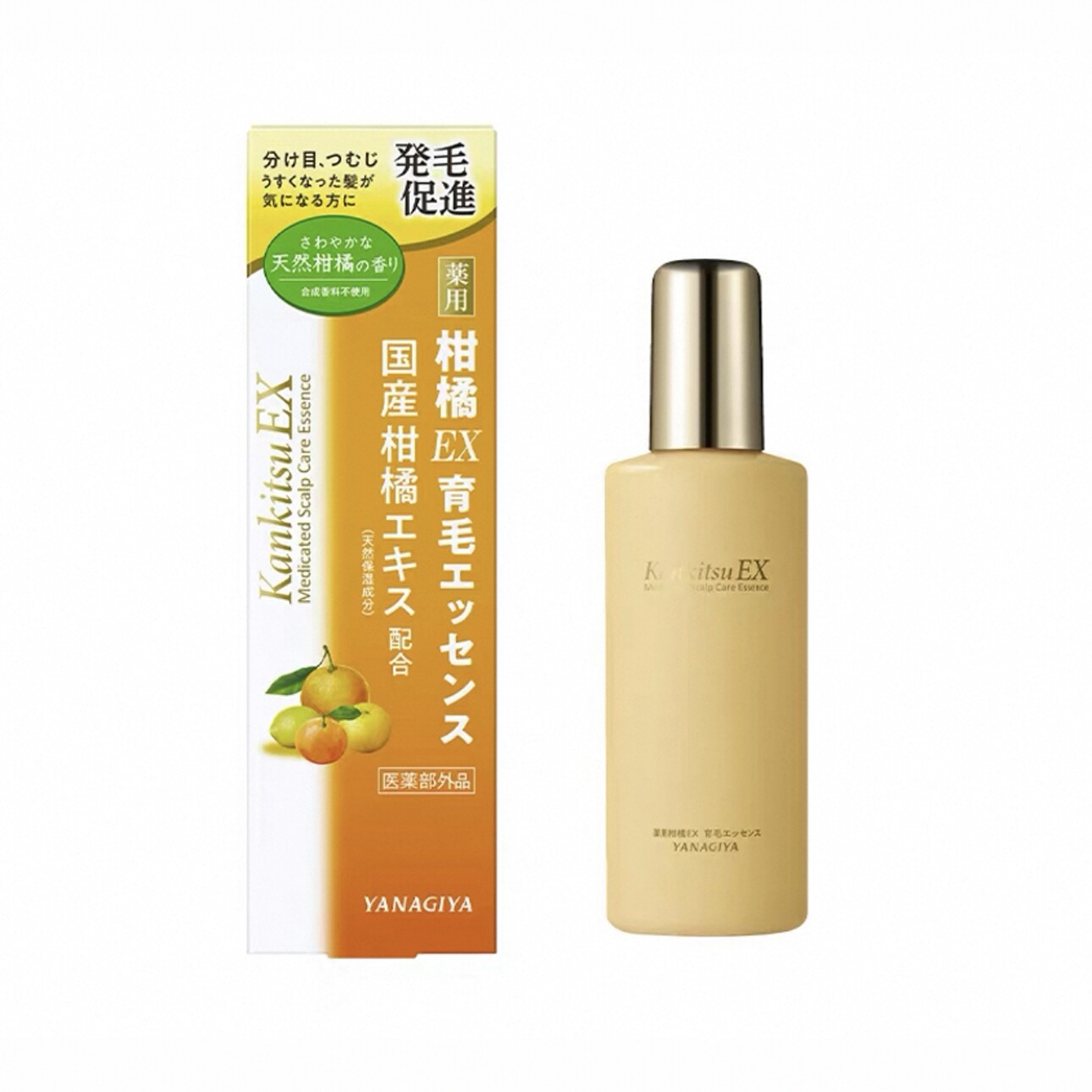 日本委托代买柳屋育毛水金奖柑橘Ex增长发根防秃180ml