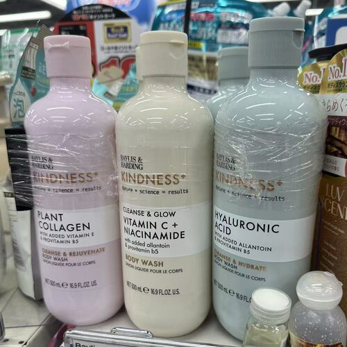 日本委托代买Baylis & Harding沐浴露滋润肌肤清洁焕肤500ml