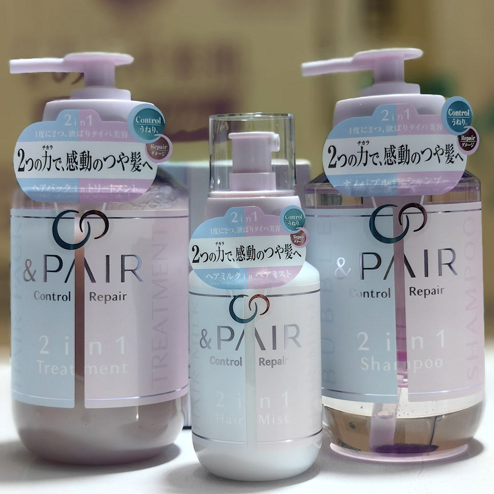 日本委托代买&pair 2in1头发护发乳洗发水护发素水油平衡