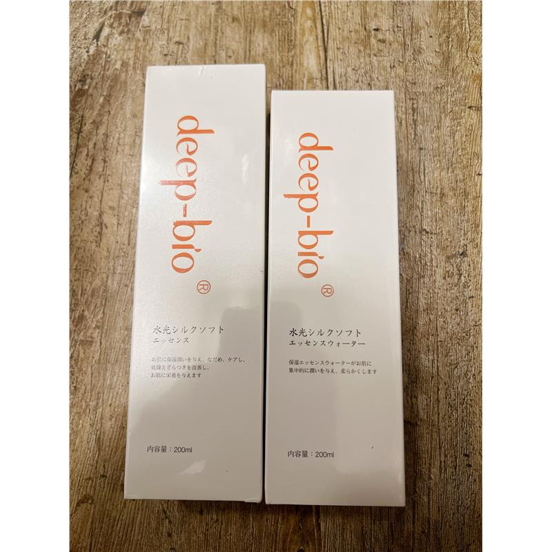 日本deep-bio水光焕颜柔嫩爽肤水乳液补水保湿盈润套装200ml