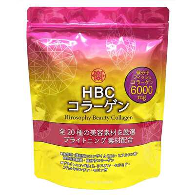 日本委托代买hirosophy希洛索菲HBC胶原蛋白20种美容210g
