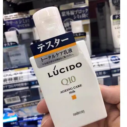 日本委托代买LUCIDO男士Q10+VC保湿皱控油润肤乳液化妆水100ml