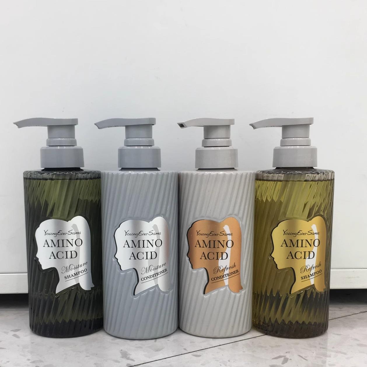花印漾新族氨基酸清爽丰盈洗发露男女控油蓬松护发无硅油400ml