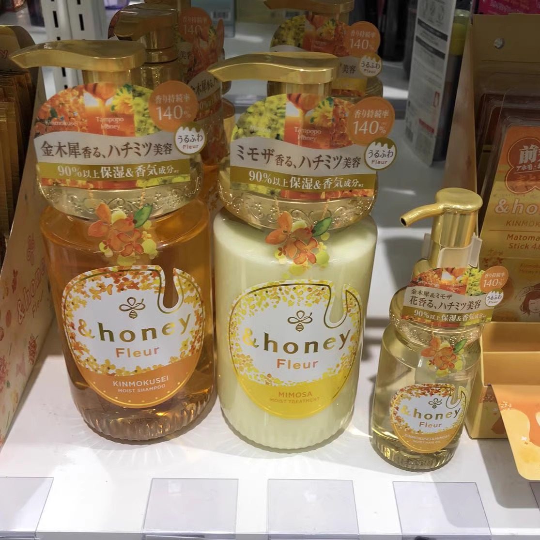 日本委托代买&honey安蒂花子秋季限定金木犀桂花洗发水护发素护发图片