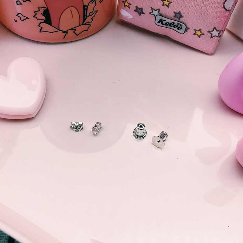 纯银高档耳堵单个的价钱