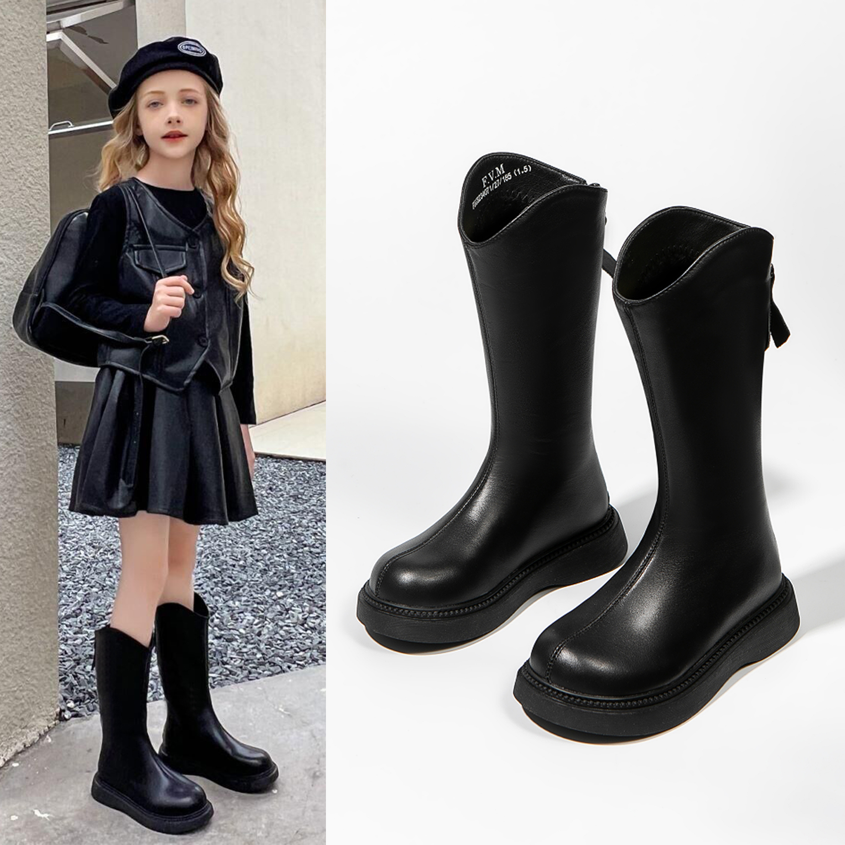 【100000+宝妈买过的女童长靴】