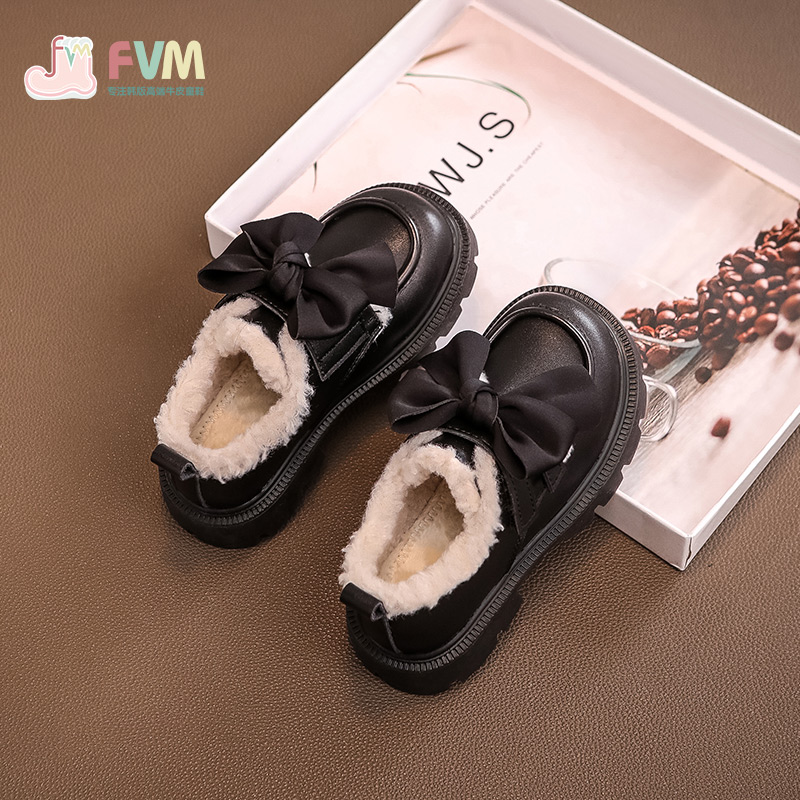 女童鞋子儿童二棉鞋2024