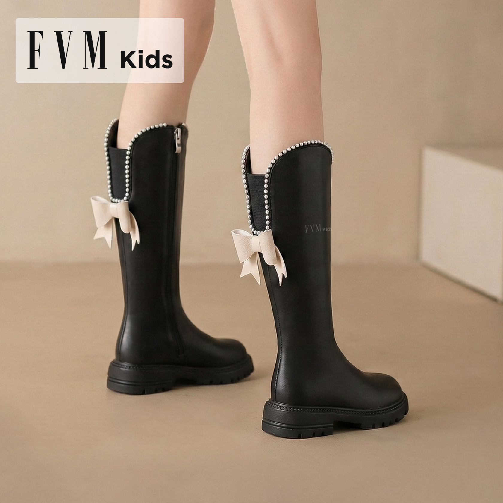 【加绒保暖】【黑色公主长筒靴】