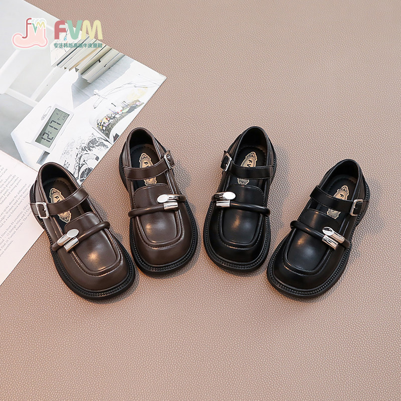 FVM春秋季儿童公主风皮鞋