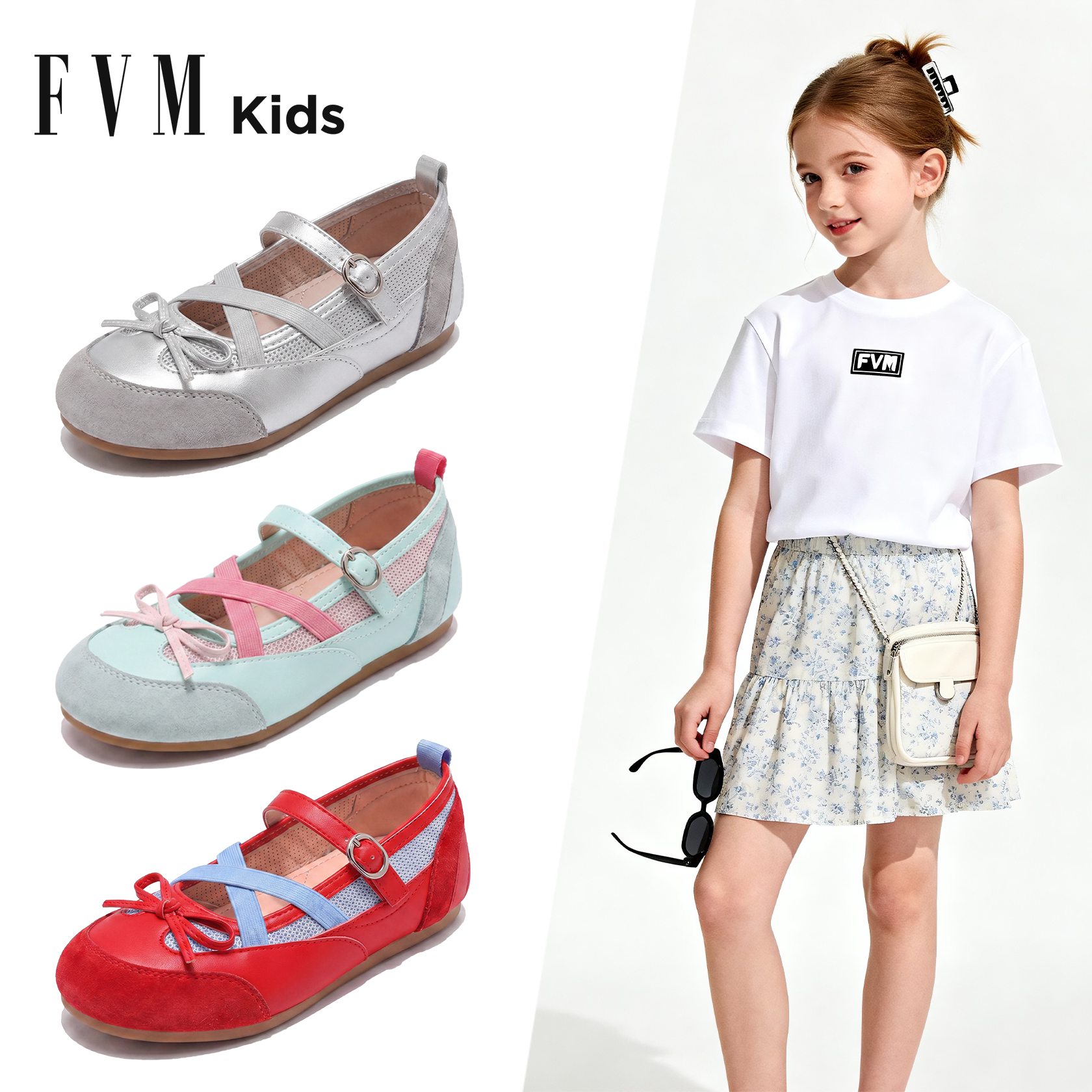 FVM夏季公主运动凉鞋女孩软底图片