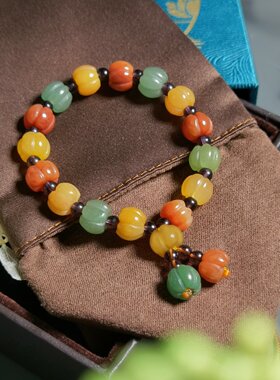 天然和田金丝玉女生时尚手串多色手饰花样众多手链