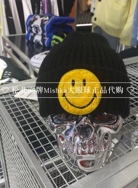 MishkaNYC联名大眼球笑脸冷帽