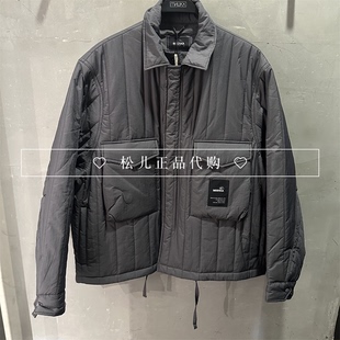 Mishkanyc潮牌大眼球休闲宽松翻领棉衣外套男女同款棉服M61200662