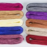 Шелковые шелковые нитки ручной работы, плетеный крючок для вязания, шапка, подушка, 2мм