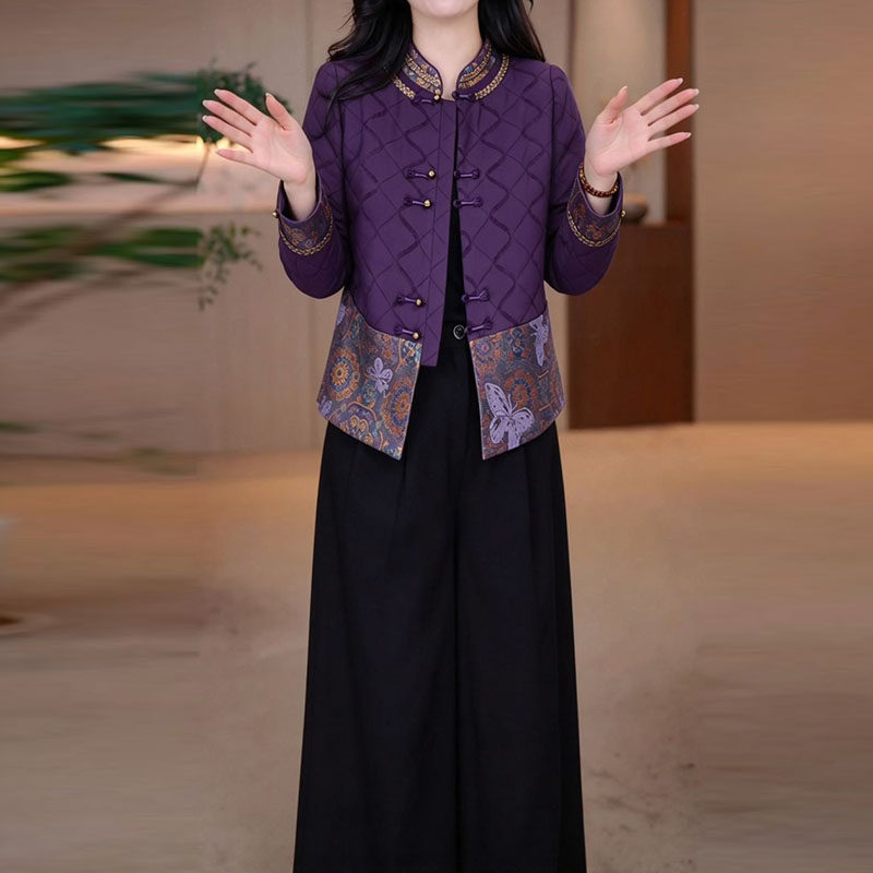 慕尧方通勤风常规款聚酯纤维