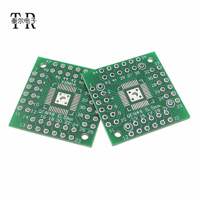 QFN48转DIP48 QFN44  QFP48 QFP44 PQFP LQFP 转换板转接板