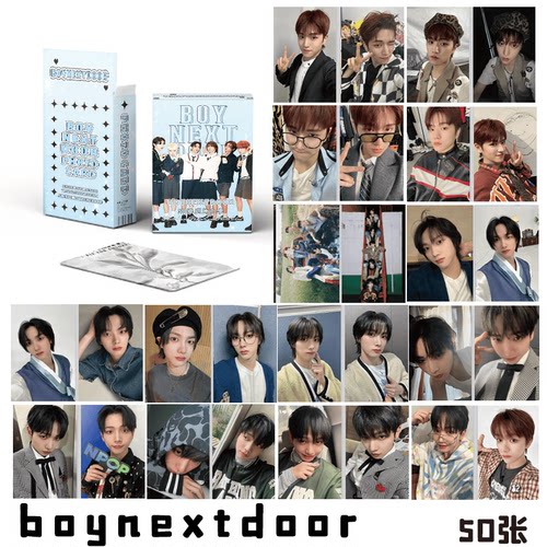 BOYNEXTDOOR小卡镭射闪卡