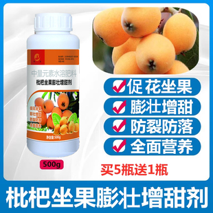 枇杷树专用肥授粉精保花保果膨大剂座果灵防落专用药增甜上色防裂