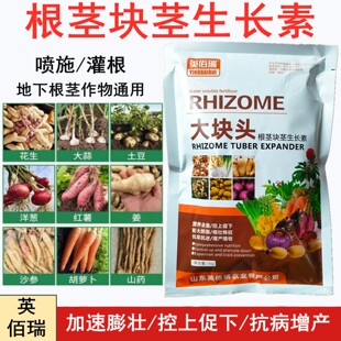 地下根茎膨大素 大蒜专用肥土豆红薯花生地瓜榨菜猛长控旺 膨大宝