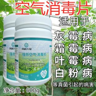 温室大棚空气消毒片烟熏剂叶霉病灰霉病杀菌烟雾剂白粉病专用药