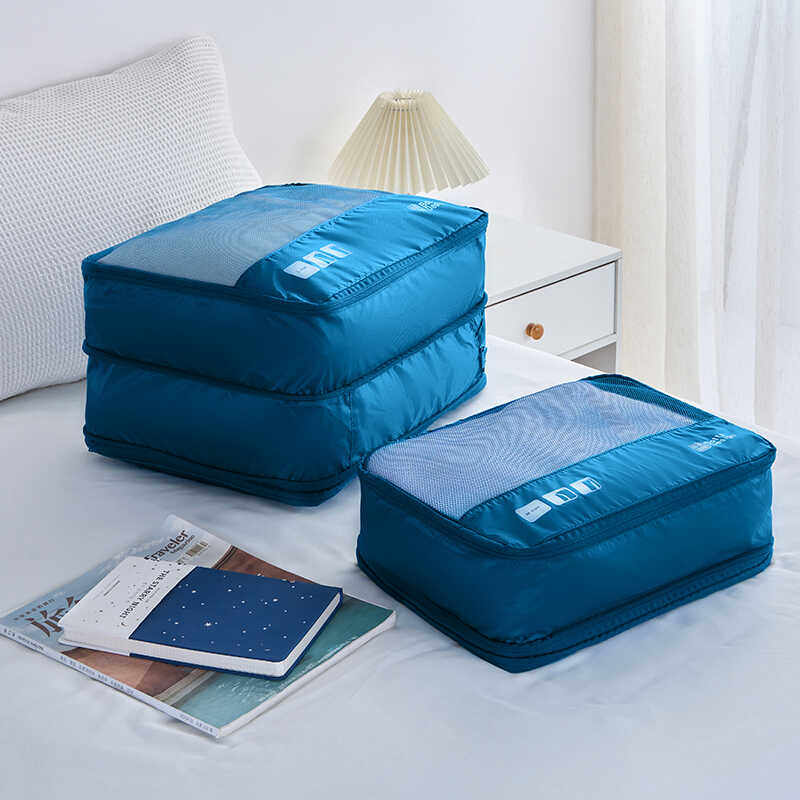 双层衣物收纳袋可压缩扩展超轻便出差旅行衣服分类整理袋收纳包,收纳整理,衣物收纳袋,淘宝优惠券,粉丝福利购,淘宝优惠卷