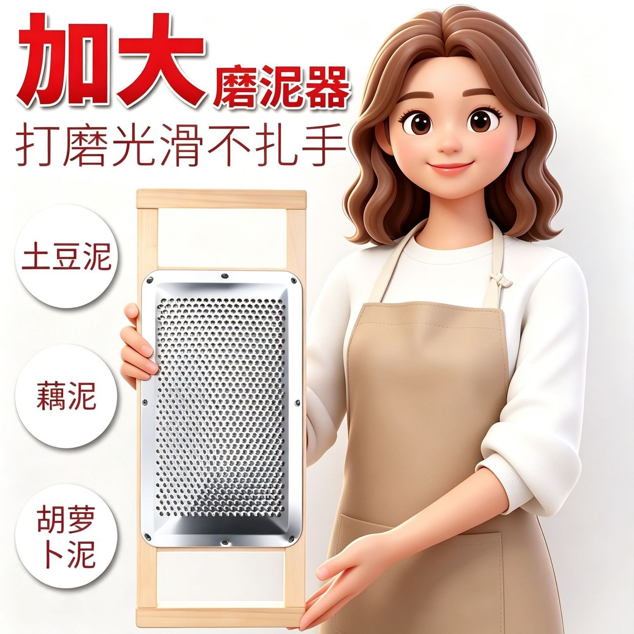 加厚家用多功能擦擦土豆泥神器