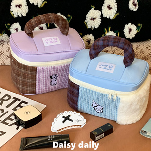 化妆包女2026新款 旅行收纳包 可爱小狗大容量分区收纳洗漱包便携式