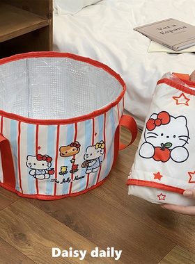 旅行泡脚桶便携可折叠旅游洗衣洗脸足浴盆保温泡脚袋学生折叠桶