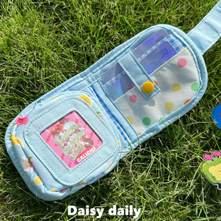 可爱多巴胺新品多层零钱包身份证耳机银行卡收纳随身带卡包大容量