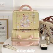 新款 可爱卡通高颜值旅行箱大容量行李箱学生宿舍收纳箱14寸手提箱