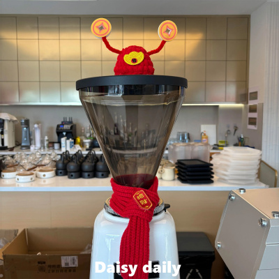 新年装饰咖啡店2026春节场景布置氛围感装扮磨豆机装饰通用挂饰