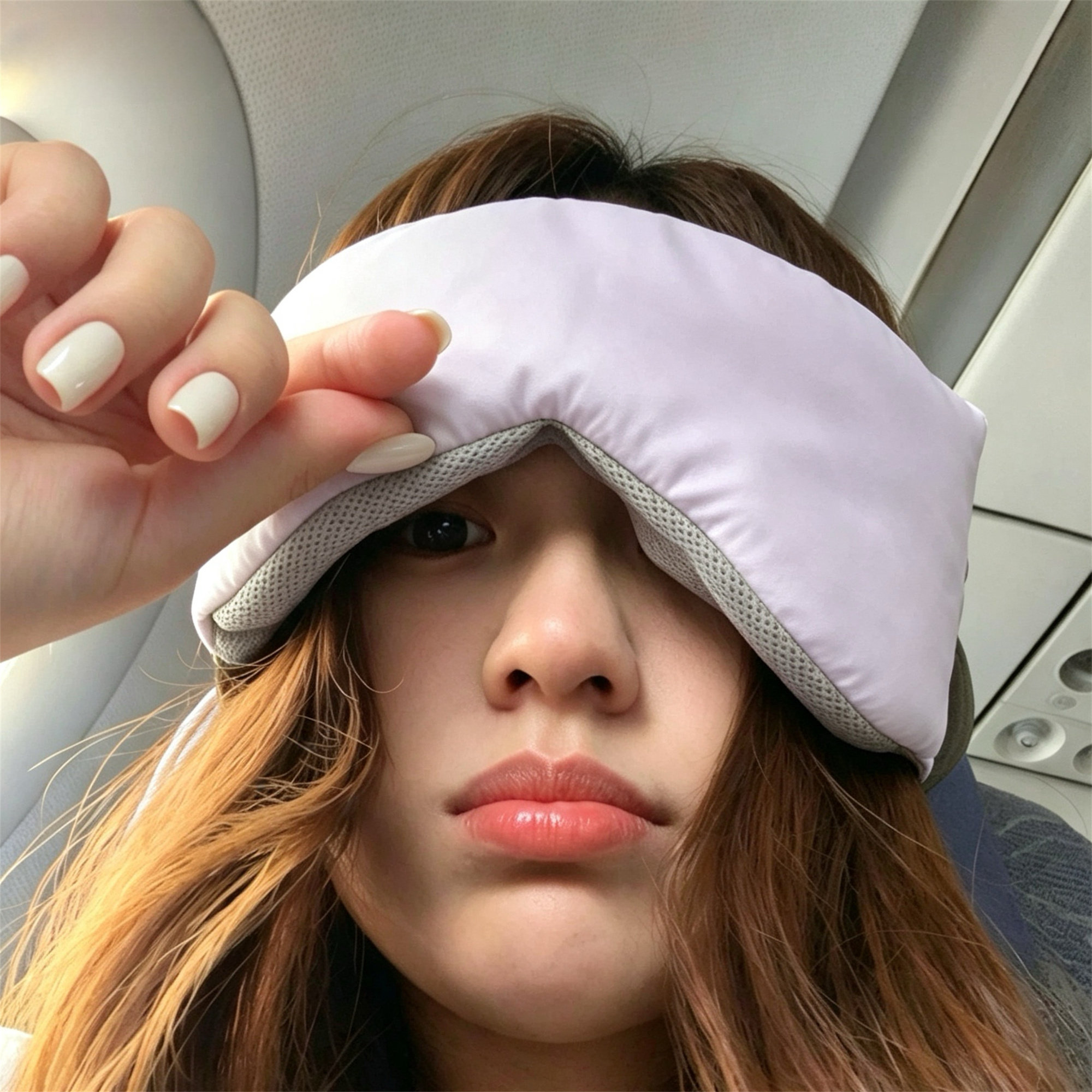 全包围加宽太空舱遮光眼罩女睡眠专用可调节舒适不勒午休睡觉旅行