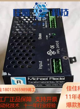 德国MICHAEL  RIEDEL变压器  型号RPL24