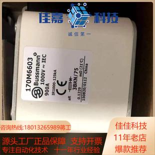 巴斯曼熔断器170M6603底价处理全新原装