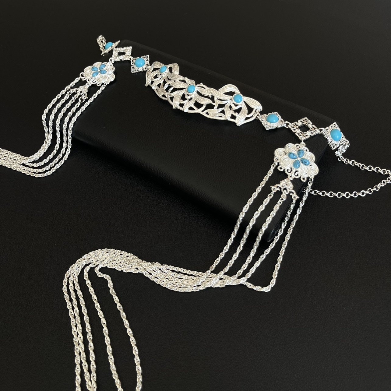 民族风发饰头饰女蒙古元素镀银流苏发冠婚礼演出服配饰订婚礼物,饰品/流行首饰/时尚饰品新,发饰,淘宝优惠券,粉丝福利购,淘宝优惠卷