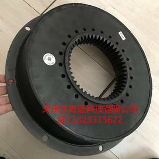 BoWex-ELASTIC G80 HE  T50 ShA橡胶盘黑色KTR原装进口法兰弹性盆