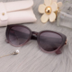 猫眼偏光太阳镜女韩版 时尚 小脸防晒墨镜百搭网红街拍高级感眼镜