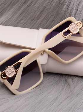 时尚白色星空偏光女士墨镜