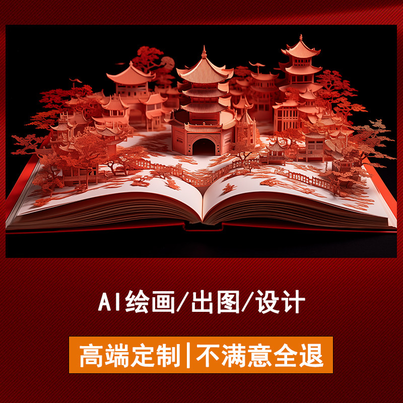 AI绘画Midjourney出图插画定制图片