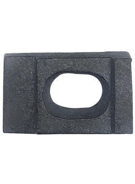 轨道压板道轨压块行车起重机龙门吊38kg压铁钢轨24kg轻轨压板18kg