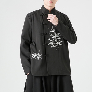 风2026春 新中式西服  刺绣款  立领盘扣 西装外套A105-p110图片