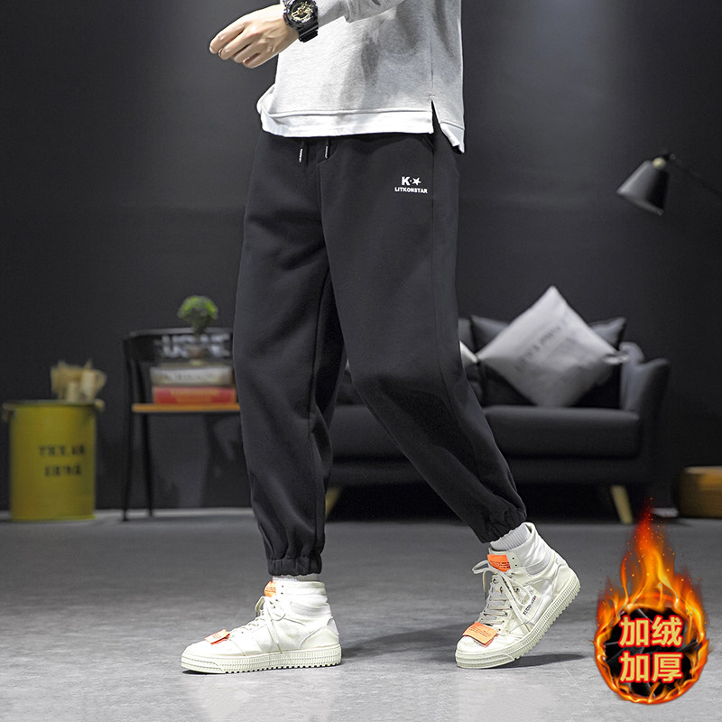 JK109*x新品加绒加厚主推2020冬款针织休闲裤子P55,男装休闲裤,钱塘7008(原4008)