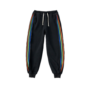 2020冬款加绒加厚 简约2种穿法织带束脚 运动休闲长裤 J300-P60图片