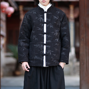 冬2025 灯芯绒 新中式 唐装棉衣 加厚汉服棉袄外套A228-P140图片