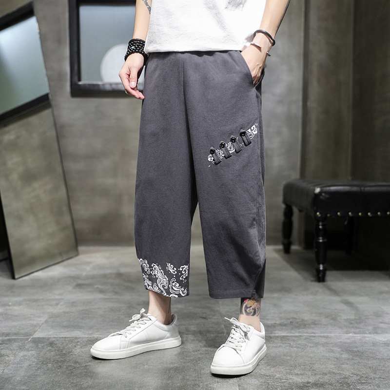 风2023 夏款 印花  男七分裤A1066-P35图片